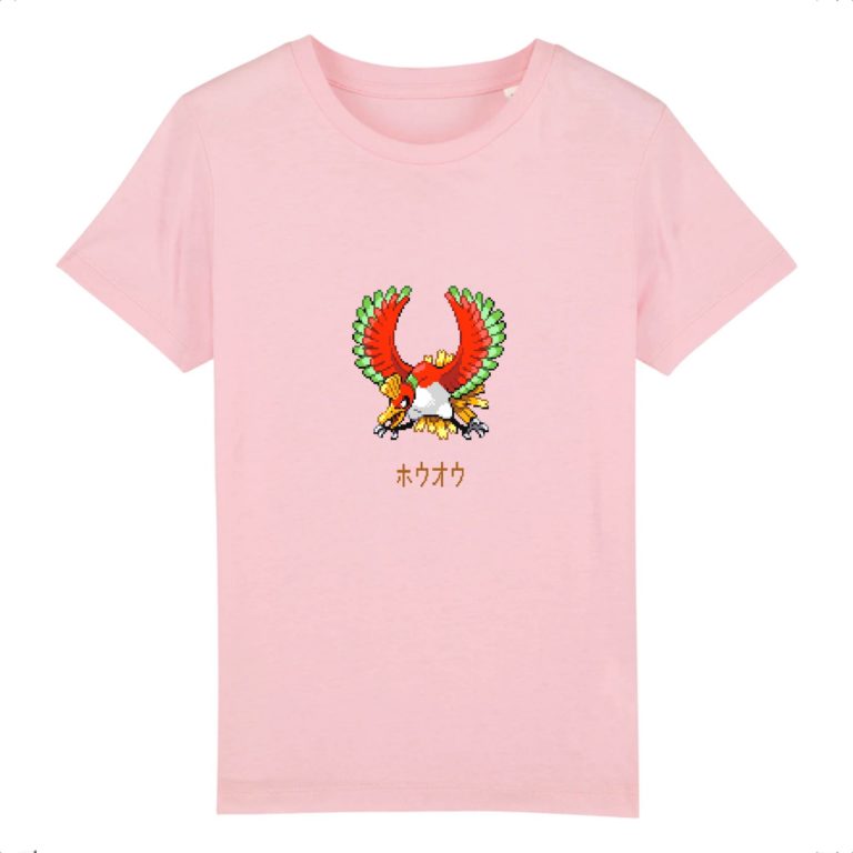 T-shirt 100% Coton Bio - Ho-Oh - Enfant