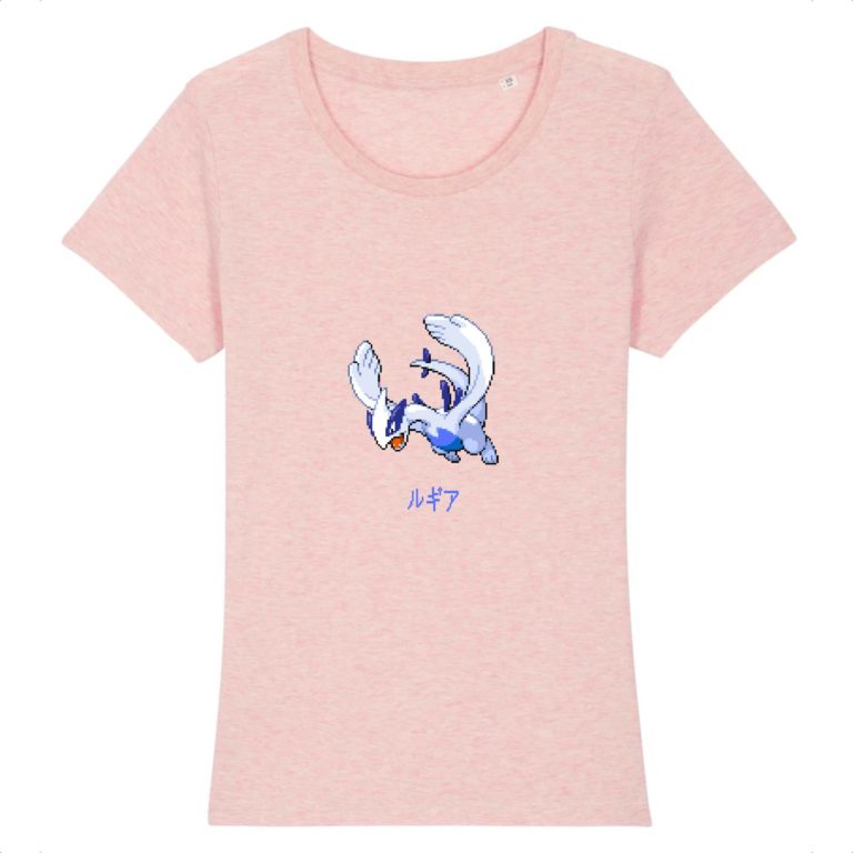 T-shirt 100% Coton Bio - Lugia - Femme