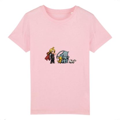 T-shirt 100% Coton Bio - Edward x Alphonse Elric Brothers - Enfant